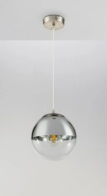 Lustra / Pendul modern 20cm VARUS nickel/crom 15851 GL