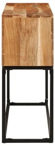 Masa consola, 120x30x75 cm, lemn masiv de acacia 1, lemn masiv de acacia