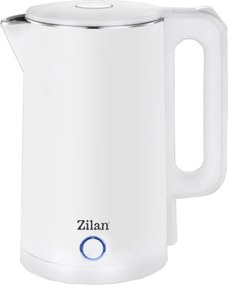 Fierbator electric ZILAN ZLN1147 - 1.7L, 1500W, alb, oprire automata