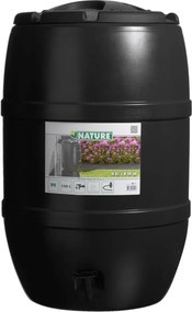 Nature Butoi pentru apă de ploaie, negru, 51x81 cm, 120 L