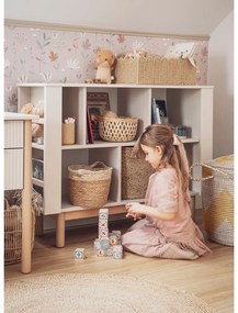 Bibliotecă pentru copii bej 120x40 cm Miloo – Pinio