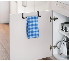 Suport telescopic pentru prosoape Wenko negru
