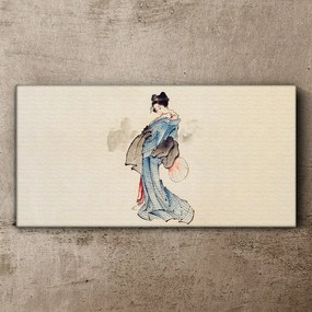 Tablou canvas Kimono pentru femei asiatice