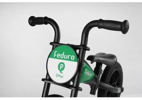 Bicicletă fără pedale QPlay FEDURO verde