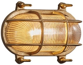 Nordlux - Aplica de exterior HELFORD 1xE27/12,5W/230V IP64, alamă