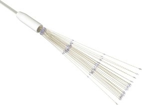 vidaXL Lampă cu artificii de Crăciun, 140 LED-uri, albastru, 20 cm