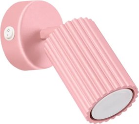 Brilagi - Aplica de perete cu spot CRESTO 1xGU10/10W/230V roz