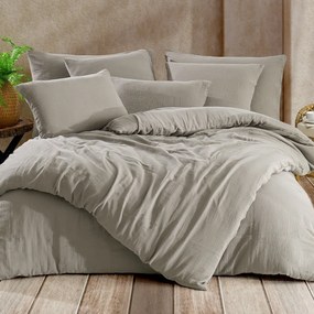 Lenjerie de pat Muselină 4Home Sand, 140 x 220 cm, 70 x 90 cm