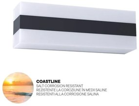 Aplică LED de exterior KODIAK LED/12W/230V IP65 albă/neagră Redo 90330