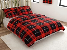 Lenjerie cocolino ALBURY rosie Dimensiune lenjerie de pat: 70 x 90 cm | 140 x 220 cm