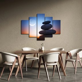 Tablou cu pietre suprapuse (150x105 cm)