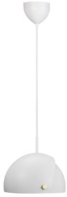 Lustra/Pendul metalic design nordic Align alb