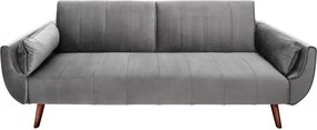 Canapea extensibila Divani II 215cm gri-argintiu