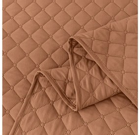 Cuvertura de pat cu model LANTA, maro Dimensiune: 220 x 240 cm