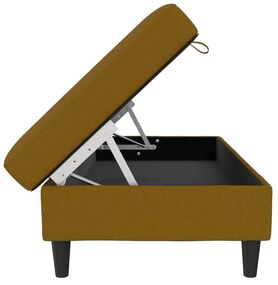 Taburet galben Hartford – Støraa