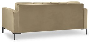 Canapea din catifea Cosmopolitan Design Bali, bej
