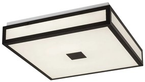 Plafoniera LED baie IP44 Zoya negru alb 40x40cm
