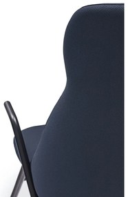 Fotoliu Teulat Dins, înălțime 114 cm, albastru închis