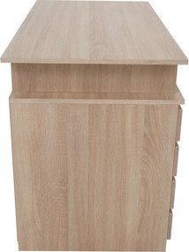 Masă PC, stejar sonoma, HANY NEW