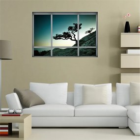 Sticker perete Baobas Tree 3D Window