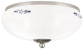 Plafonieră Orion DL 7-673 LANDHAUS 2xE27/60W/230V d. 28 cm mm crom/alb