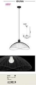 Pendul design industrial Iduna 4347 RX