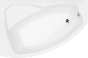 Cada asimetrica Besco Rima 160x100 cm montaj stanga