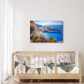 Tablou - Plaja Navagio, Grecia (90x60 cm)