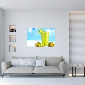 Tablou - smoothie kiwi (90x60 cm)