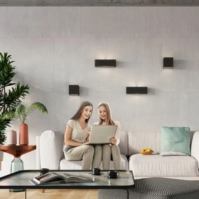 Aplică VEGA 1xE27/60W/230V neagră