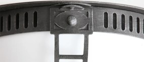Plafoniera iluminat exterior din fier forjat, diametru 42cm, DE 2578-A