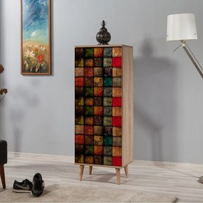 Dulap pentru pantofi Mega Sonoma Oak Cubes