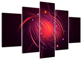 Tabloul modern cu abstacțiune (150x105 cm)