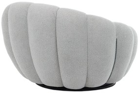 Scaun pivotant Bouclé GREY2, gri