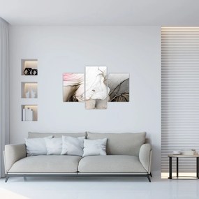 Tablou - Cerneală de marmură (90x60 cm)