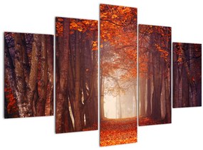 Tablou - Pădurea de toamnă (150x105 cm)