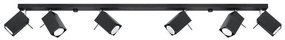 Sollux SL.0460 - Spot MERIDA 6xGU10/40W/230V negru