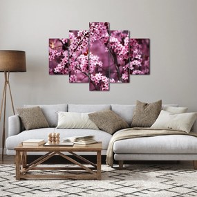 Tablou - Sakura roz (150x105 cm)