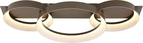 Globo 48048D2 - Plafonieră LED SYRAKUS 40W/230V 3000K 70x35 cm