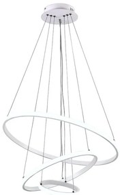 Brilagi - Lustră reglabilă pe cablu CIRCLE LED/90W/230V 3000-6500K + telecomandă