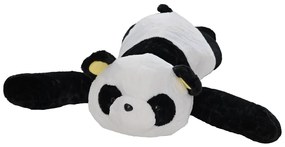 PANDA de plus cu paturica cocolino in interior, alb-negru