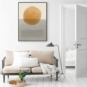 Poster - Abstracție pictată (A4)