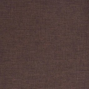 Scaune de bucatarie pivotante, 6 buc., maro, material textil 6, Maro inchis