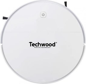 Resigilat: Aspirator robot 2in1 Techwood TAR-2031, 450 Pa, 350 ml, Mop, Autonomie de 90 de minute, Alb