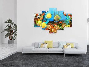 Tablou - Recif de corali colorat (150x105 cm)