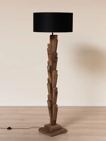 Lampadar din stejar reciclat, H172 cm, "Roots"