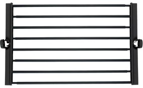 Wenko Raftă telescopică din sârmă Herkules, 73–120cm, negru
