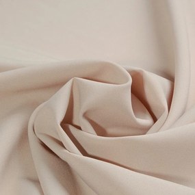 Goldea draperii decorative rongo - bej deschis 140x150 cm