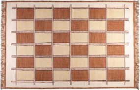 Covor teracotă din bumbac 200x300 cm Gambit – Dutchbone