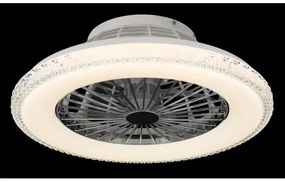 Ventilator LED dimabil de tavan Globo 03654 CORUSSO LED/40W/230V 3000-6500K + telecomandă